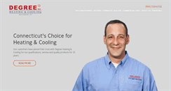 Desktop Screenshot of degreeheatingandcooling.com